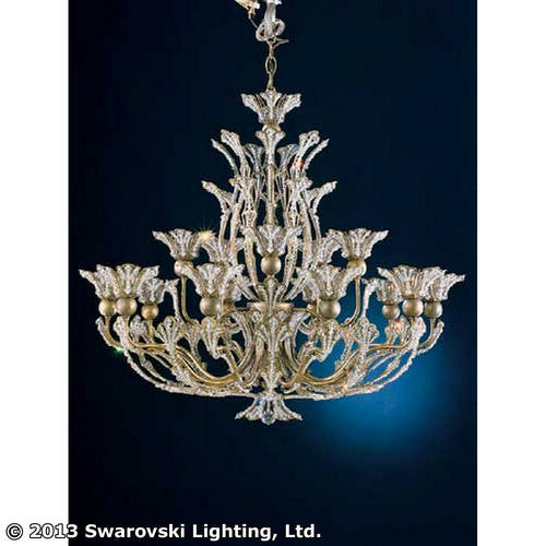 Schonbek Lighting 7864-23A  Rivendell Chandelier Etruscan Gold