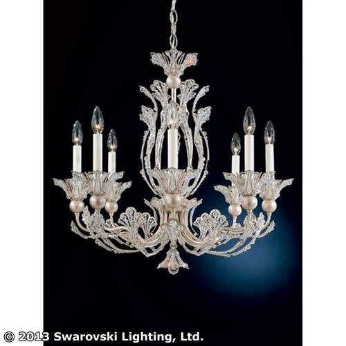 Schonbek Lighting 7866-48A  Rivendell Chandelier Antique Silver