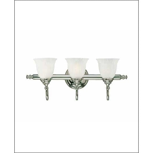 Savoy House Brunswick 8-1062-3-CH Bath Vanity Light 24 in. wide - Chrome