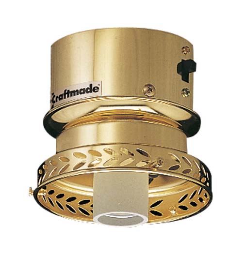 Craftmade Lighting F104-PB  Fitters  Polished Brass