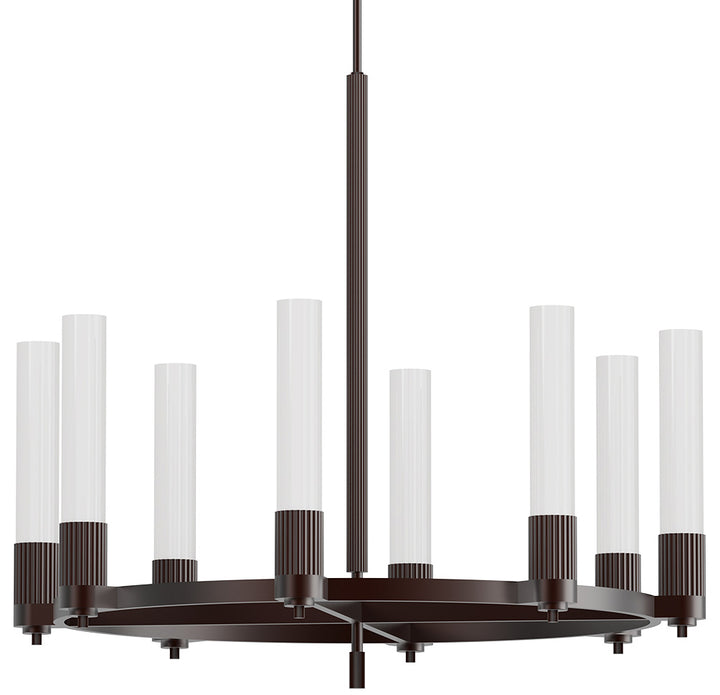 Alora Mood rue CH416108MBBG Chandelier Light - Matte Black/Brushed Gold