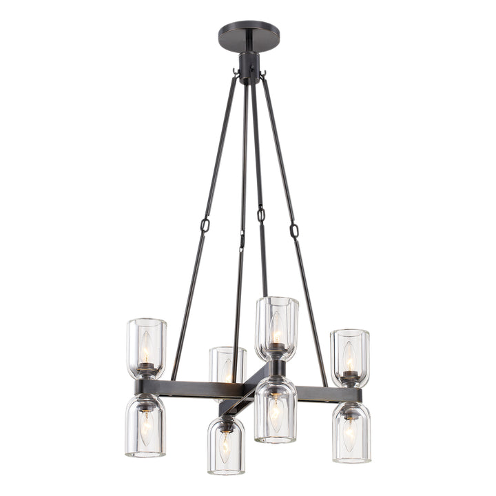 Alora lucian CH338822UBCC Chandelier Light - Clear Crystal/Urban Bronze