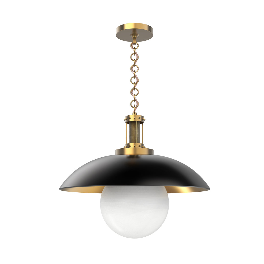 Alora oviatt PD351401BKGD Pendant Light - Black/Gold