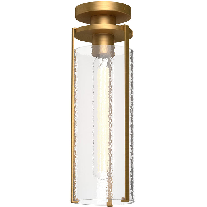 Alora Mood belmont FM536005AGWC Ceiling Light - Aged Gold/Clear Water Glass