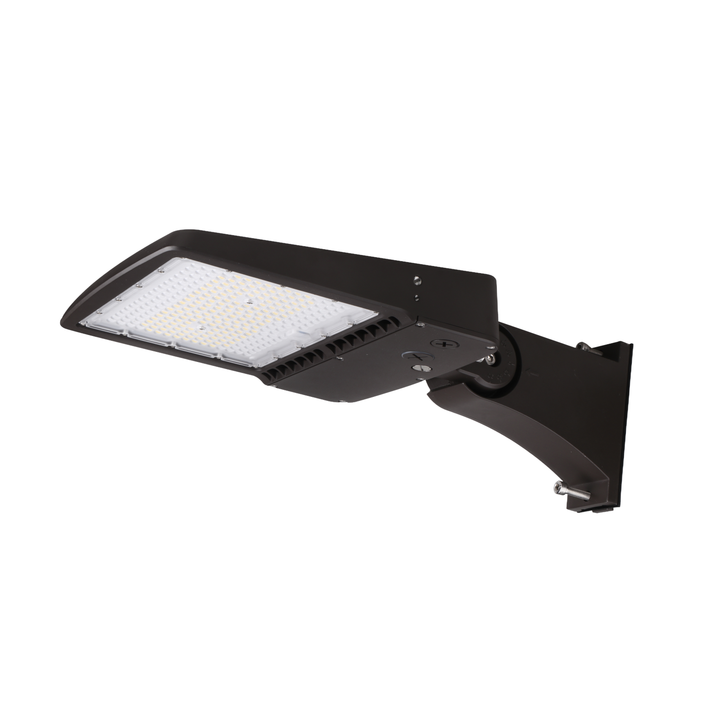 Shoebox Area Light, 300W 40500LM 120-277VAC 5000K Type 3 Slipfitter DLC Premium