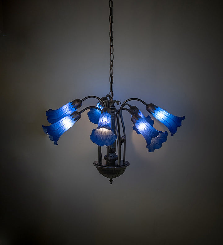 Meyda Tiffany Blue 11629 Chandelier Light -