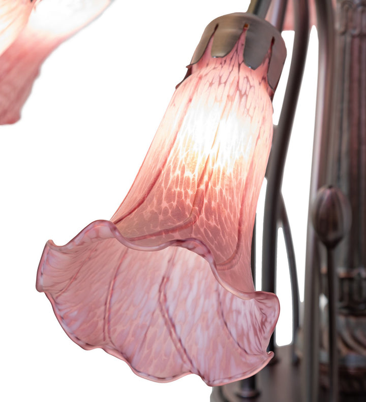 Meyda Tiffany Lavender 11704 Chandelier Light - Mahogany Bronze