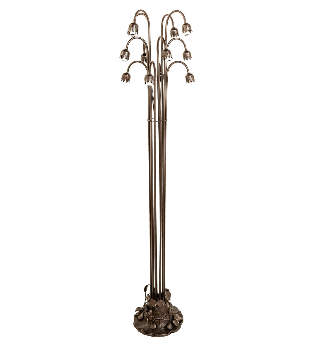 Meyda Tiffany Lighting 15881 Green 12 Light Floor Lamp Lamp Bronze / Dark