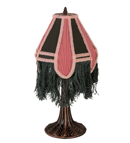 Meyda Tiffany Lighting 17541 Antonia Mini Lamp Lamp Two-Tone