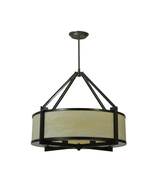 Meyda Tiffany Cilindro 130347 Chandelier Light - Timeless Bronze