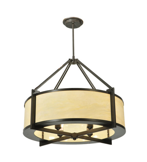 Meyda Tiffany Cilindro 130347 Chandelier Light - Timeless Bronze