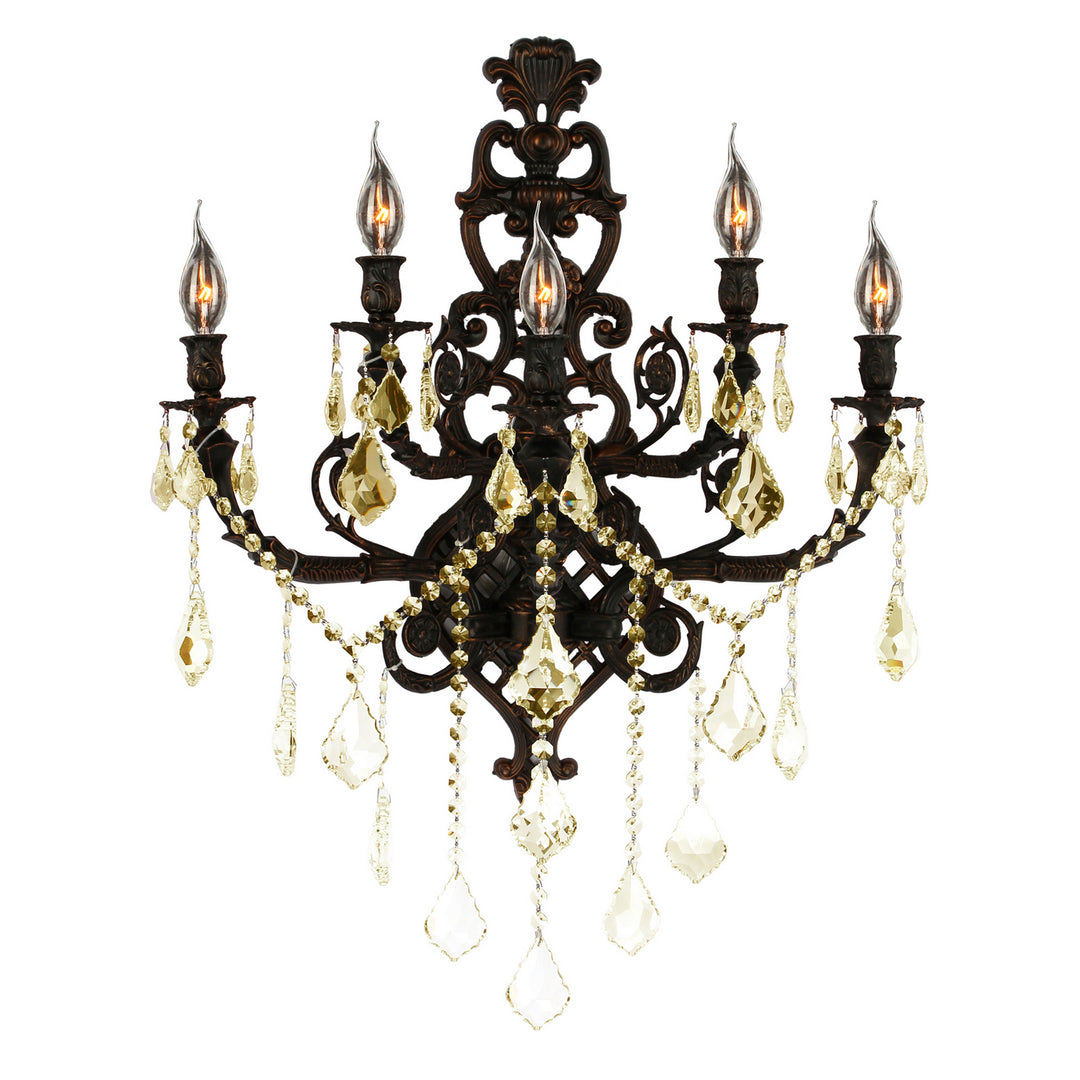 Worldwide Versailles W23318F19-GT Wall Light - Flemish Brass