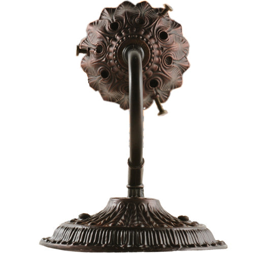 Meyda Tiffany Clover 20105 Wall Light - Mahogany Bronze