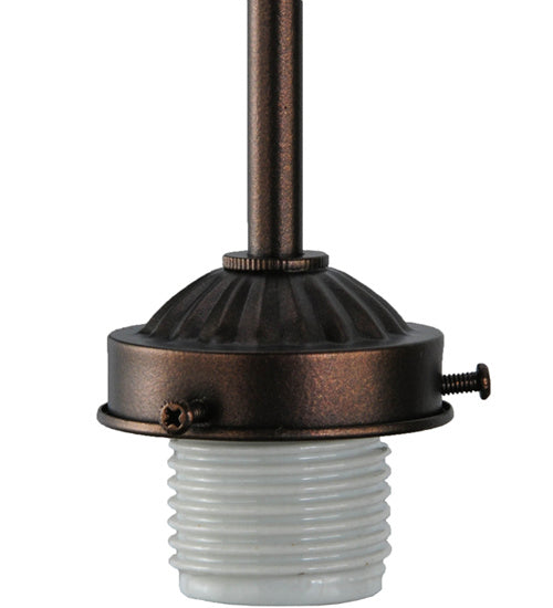 Meyda Tiffany Murano 142803 Pendant Light - Mahogany Bronze