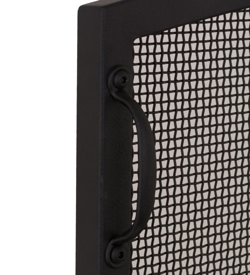 Meyda Tiffany Lighting 159676 Prime Fireplace Screen Home Decor Black