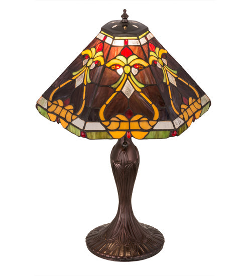 Meyda Tiffany Lighting 162203 Middleton One Light Table Lamp Lamp Bronze / Dark