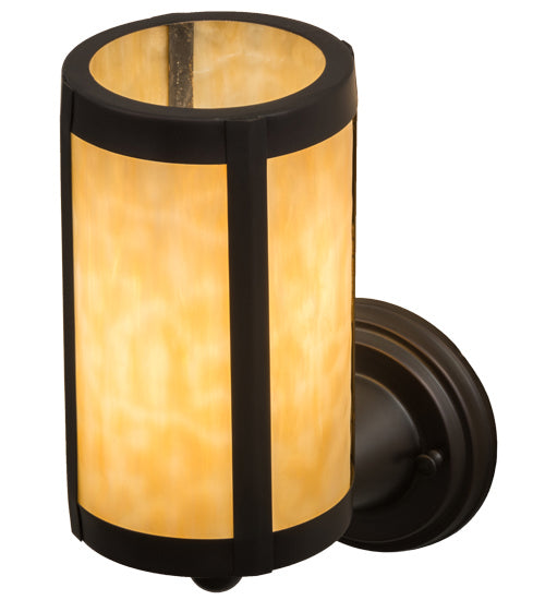 Meyda Tiffany Fulton 163967 Wall Light - Craftsman Brown