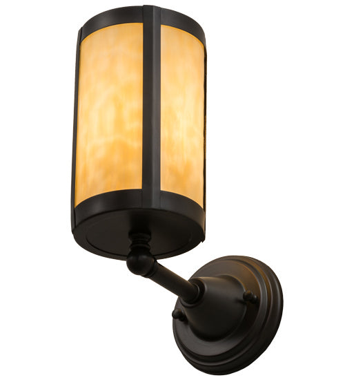 Meyda Tiffany Fulton 163967 Wall Light - Craftsman Brown