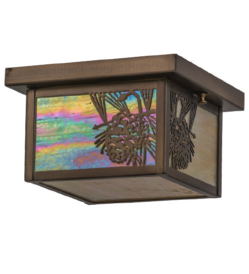 Meyda Tiffany Hyde Park 164288 Ceiling Light - Antique Copper