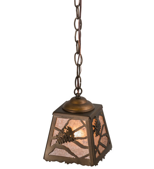 Meyda Tiffany Spruce Pine 164758 Pendant Light - Antique Copper