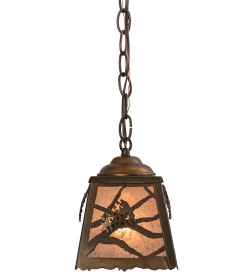 Meyda Tiffany Spruce Pine 164758 Pendant Light - Antique Copper