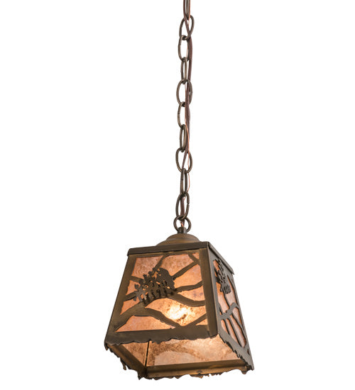 Meyda Tiffany Spruce Pine 164758 Pendant Light - Antique Copper