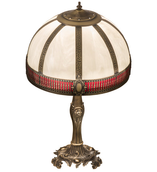 Meyda Tiffany Lighting 135298 Gothic One Light Table Lamp Lamp Bronze / Dark