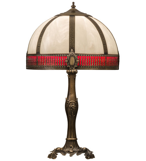 Meyda Tiffany Lighting 135298 Gothic One Light Table Lamp Lamp Bronze / Dark
