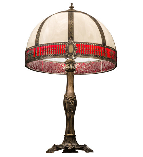 Meyda Tiffany Lighting 135298 Gothic One Light Table Lamp Lamp Bronze / Dark