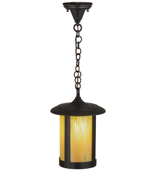 Meyda Tiffany Fulton 3434 Pendant Light - Craftsman Brown