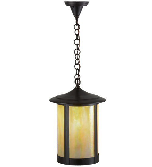 Meyda Tiffany Fulton 3463 Pendant Light - Craftsman Brown