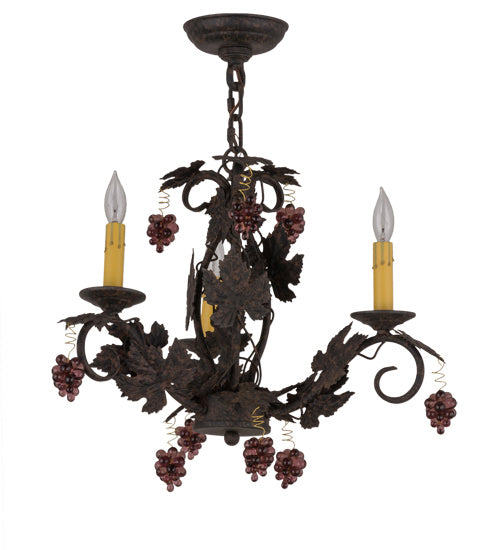 Meyda Tiffany Vineyard 117174 Chandelier Light - Coffee Bean