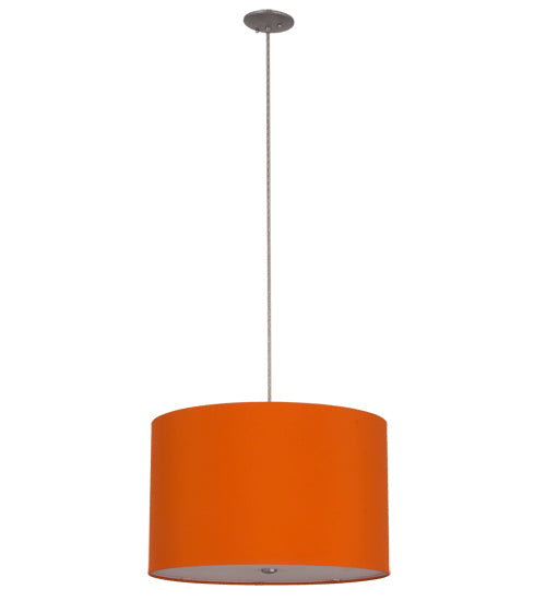 Meyda Tiffany Cilindro 162272 Pendant Light - Sparkle Silver