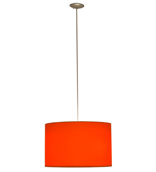 Meyda Tiffany Cilindro 162272 Pendant Light - Sparkle Silver