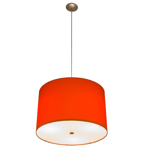 Meyda Tiffany Cilindro 162272 Pendant Light - Sparkle Silver