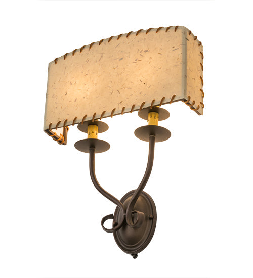 Meyda Tiffany Ranchero 163121 Wall Light - Mahogany Bronze