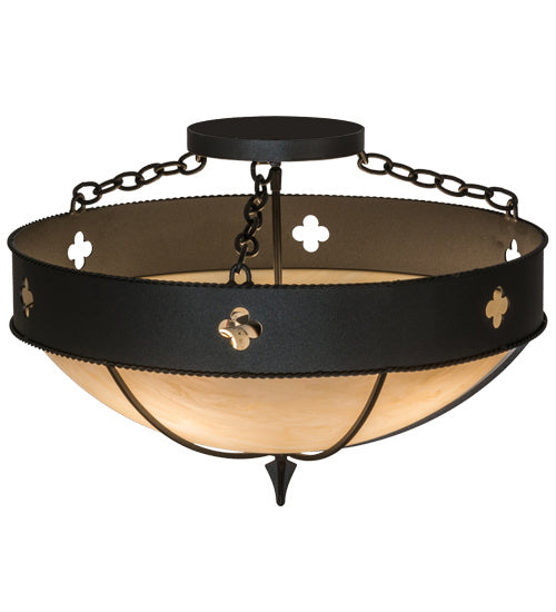 Meyda Tiffany Sabrina 164003 Ceiling Light - Black