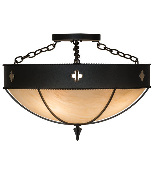 Meyda Tiffany Sabrina 164003 Ceiling Light - Black