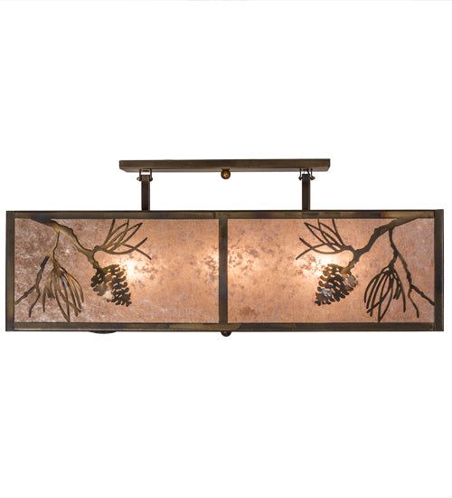Meyda Tiffany Balsam Pine 164985 Ceiling Light - Antique Copper,Burnished