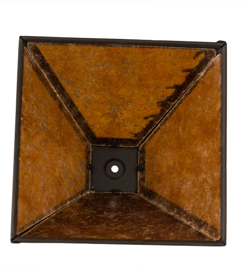 Meyda Tiffany Lighting 165587 Leaf Edge Shade Lamp Shade Bronze / Dark