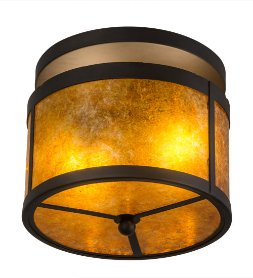 Meyda Tiffany Smythe Craftsman 166409 Ceiling Light - Oil Rubbed Bronze