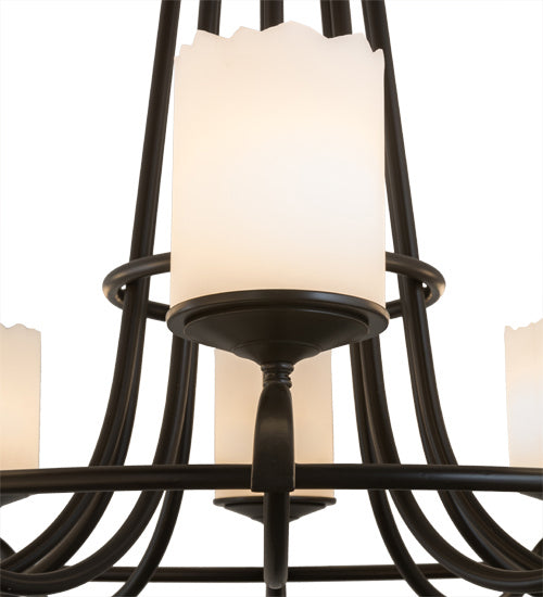 Meyda Tiffany Octavia 167672 Chandelier Light - Timeless Bronze