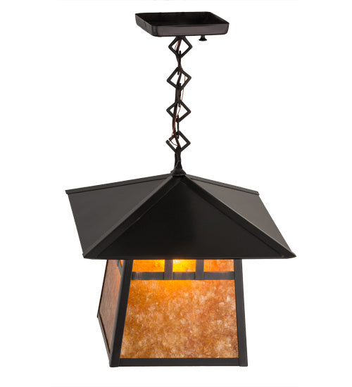 Meyda Tiffany Stillwater 45605 Pendant Light - Craftsman Brown