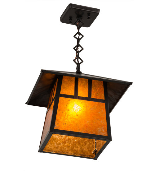 Meyda Tiffany Stillwater 45605 Pendant Light - Craftsman Brown