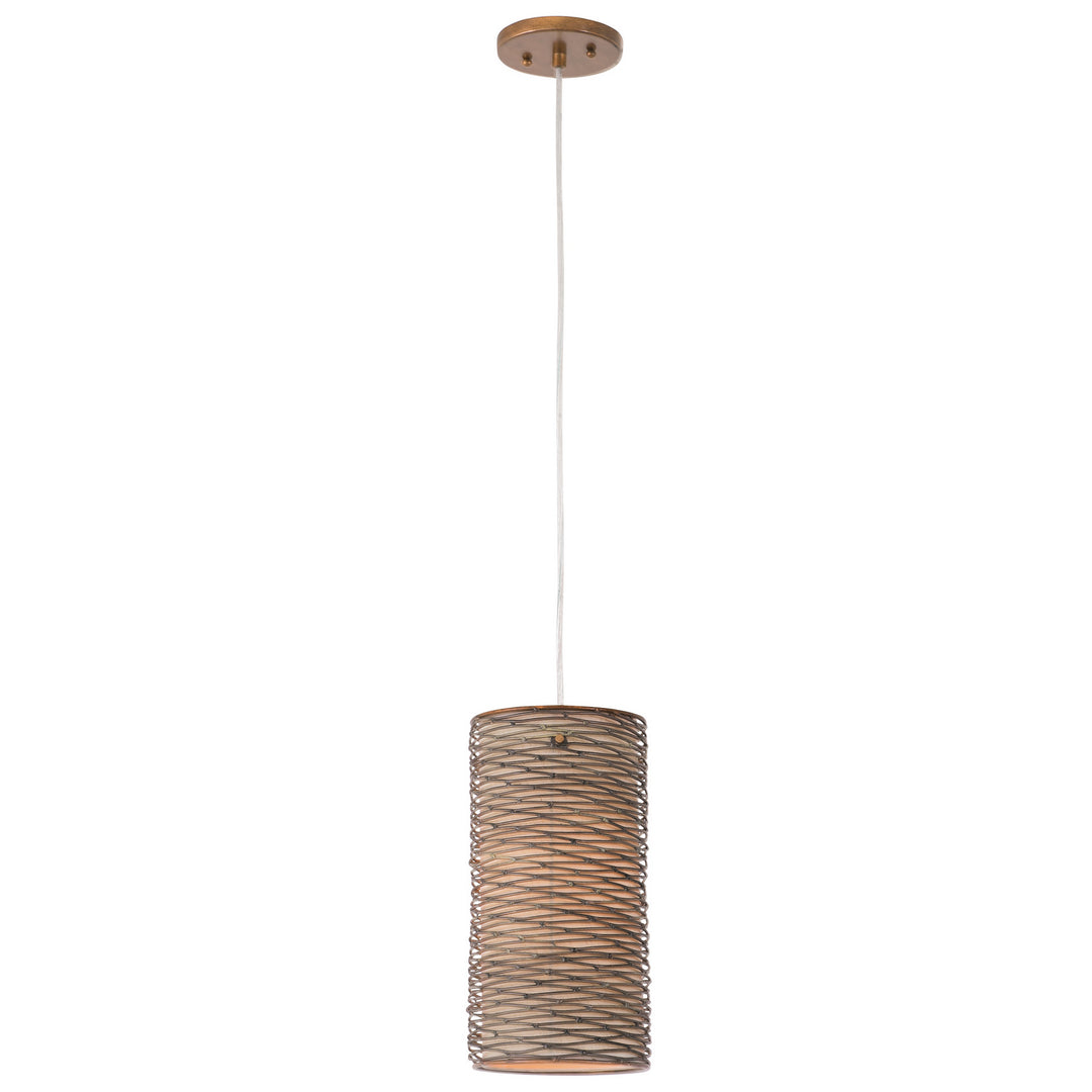 Varaluz Flow 241M01HO Pendant Light - Hammered Ore