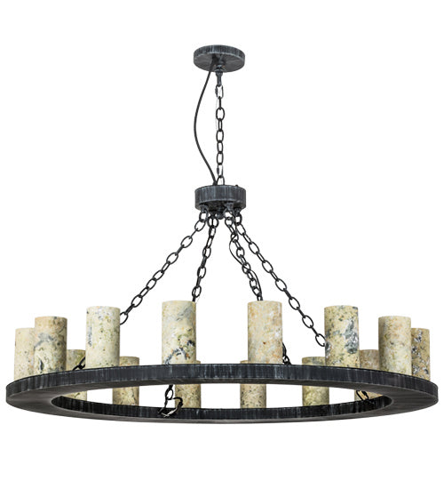Meyda Tiffany Loxley 168321 Chandelier Light - Wrought Iron