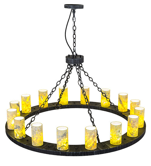Meyda Tiffany Loxley 168321 Chandelier Light - Wrought Iron