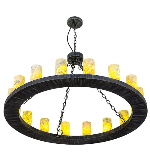 Meyda Tiffany Loxley 168321 Chandelier Light - Wrought Iron