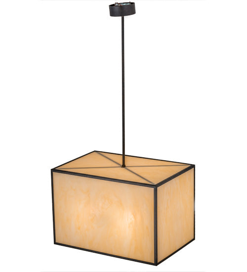 Meyda Tiffany Quadrato 139165 Pendant Light - Chestnut