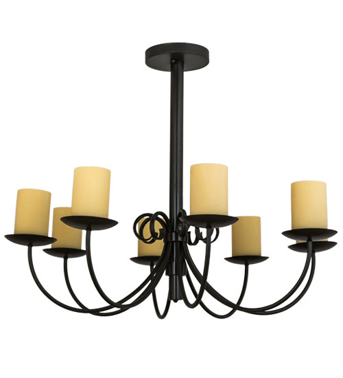 Meyda Tiffany Atria 168314 Chandelier Light - Timeless Bronze